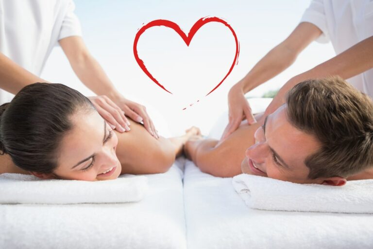 valentines day couples massage